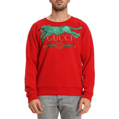 felpa gucci uomo originale|More.